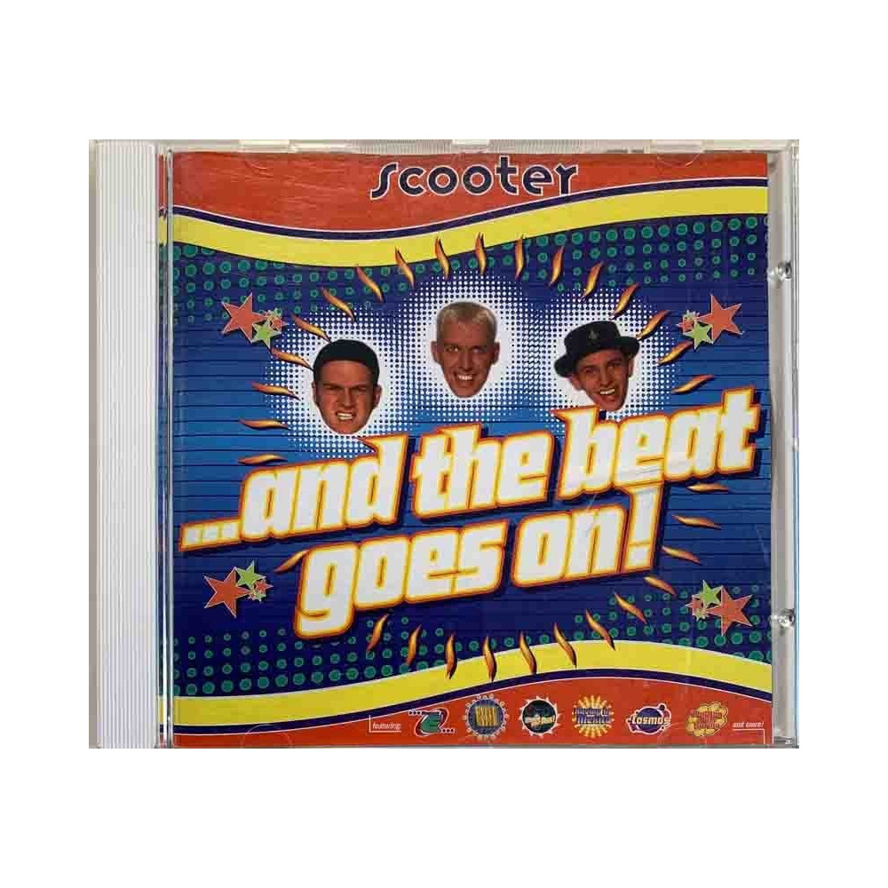 Scooter: ...And The Beat Goes On!  kansi EX levy EX- Käytetty CD