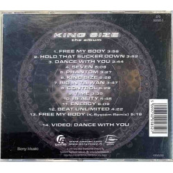 Caater: King size - The Album  kansi EX levy VG+ Käytetty CD