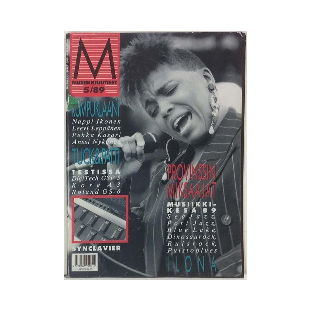 Musiikkiuutiset 1989 No.5 Paul Anka