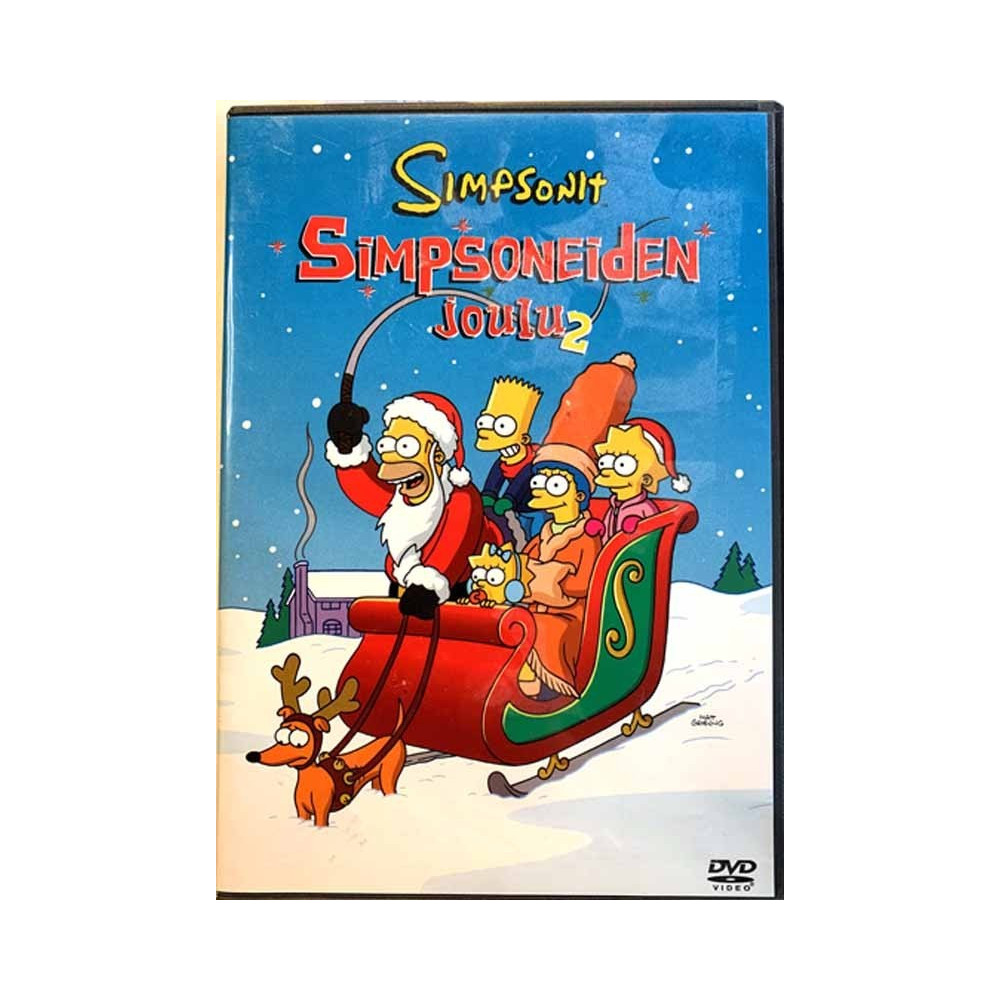 DVD - Elokuva: Simpsoneiden joulu 2  kansi EX levy EX DVD