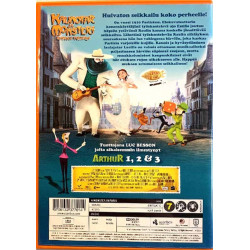 DVD - Elokuva: Kaunotar ja Monsteri seikkailu Pariisissa  kansi EX levy EX DVD