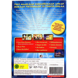 DVD - Elokuva: Aku Ankka 75-vuotisjuhlaa  kansi EX levy EX DVD