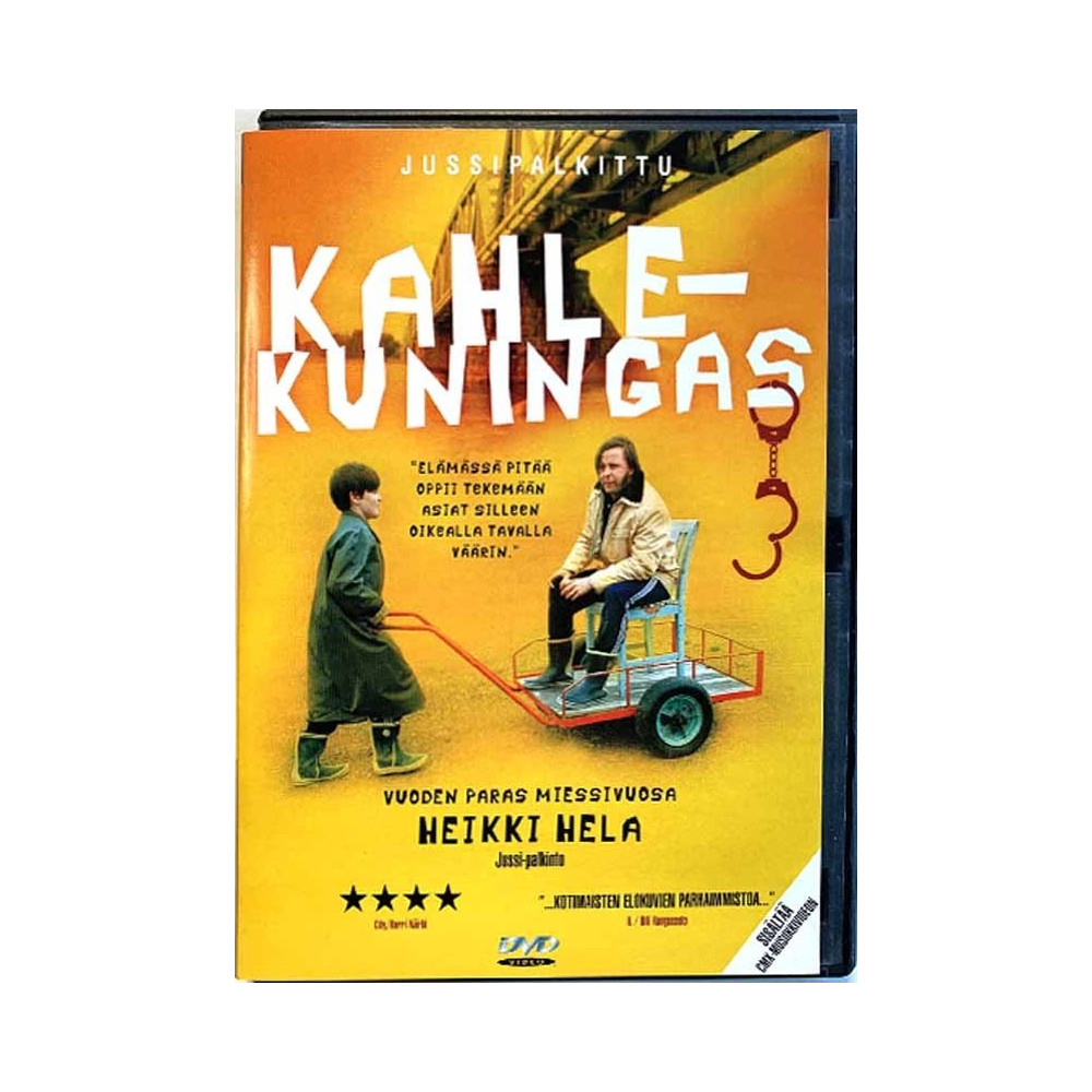 DVD - Elokuva: Kahlekuningas  kansi EX levy EX DVD