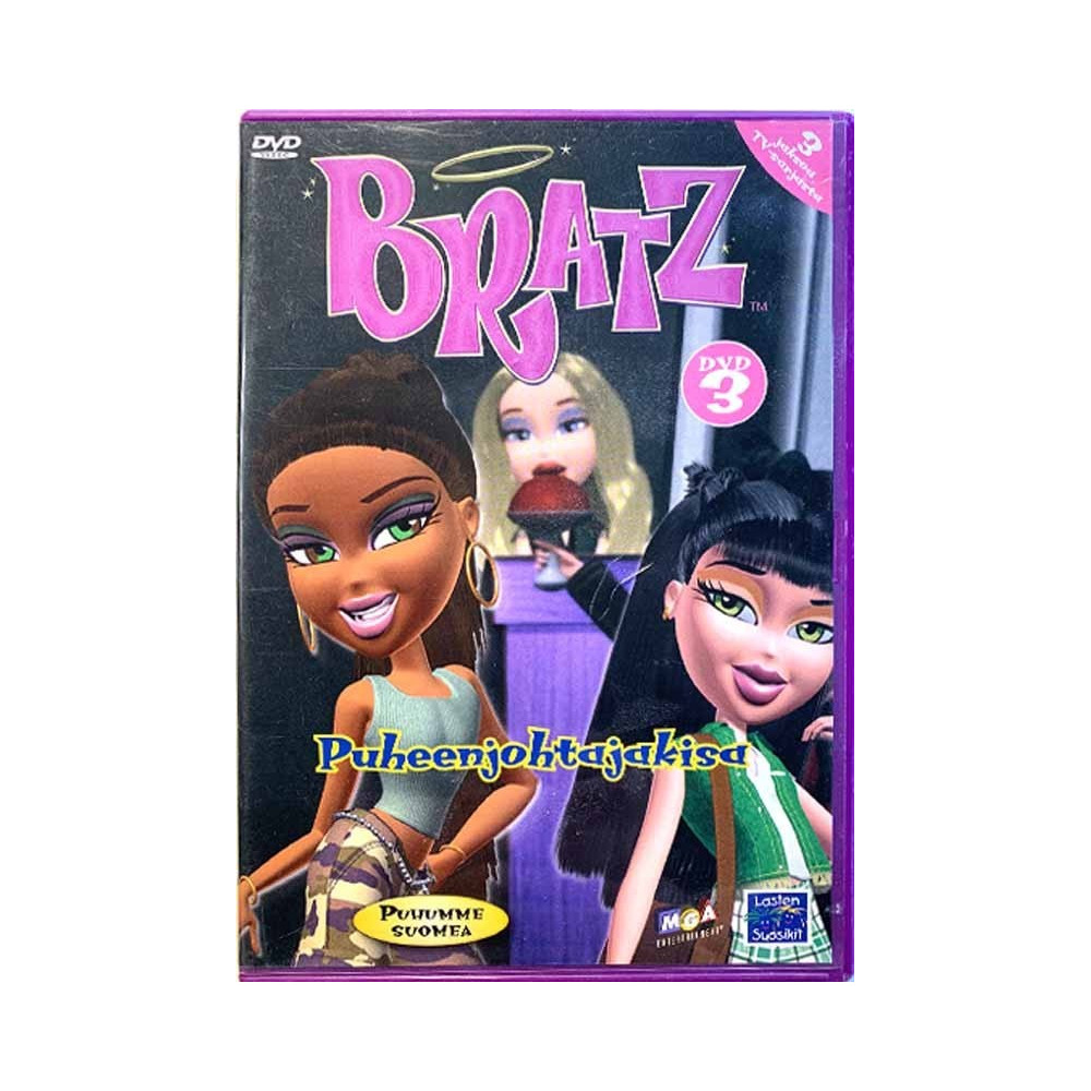 DVD - Elokuva: Bratz 3 puheenjohtajakisa   kansi EX levy EX- DVD