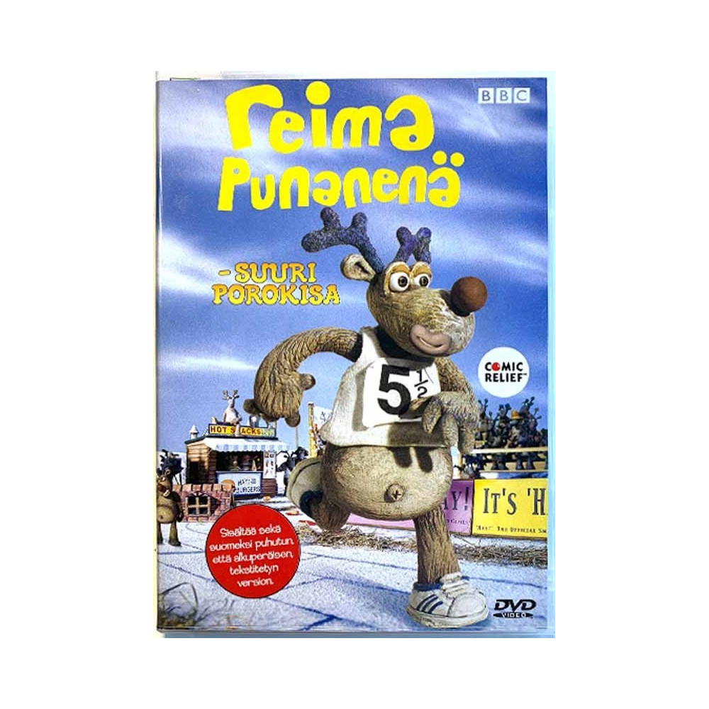 DVD - Elokuva 1999  Reima punanenä - suuri porokisa DVD Begagnat