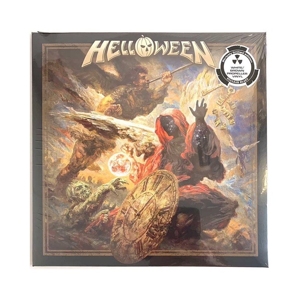 Helloween : Helloween, white/brownpropeller vinyl 2LP - LP