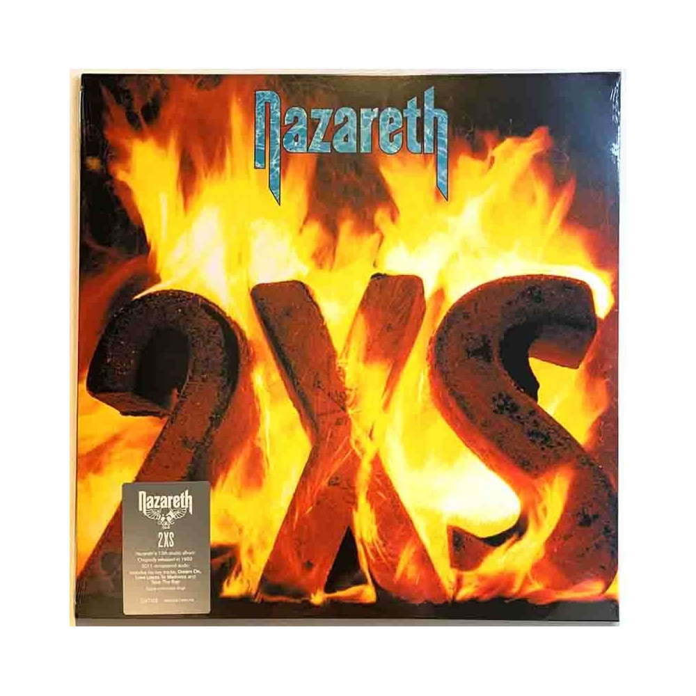 Nazareth 1982 SALVO400LP 2XS, aqua colored vinyl LP