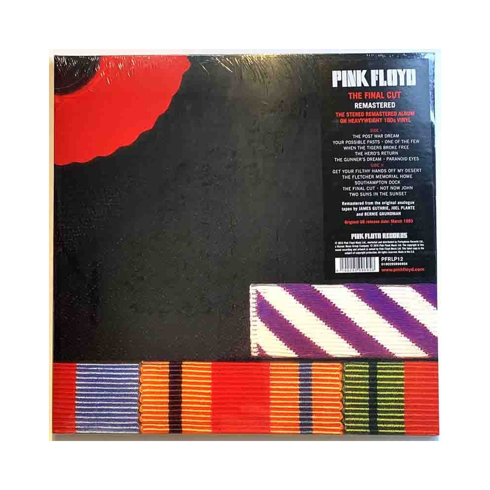 Pink Floyd 1983 PFRLP12 The final cut LP