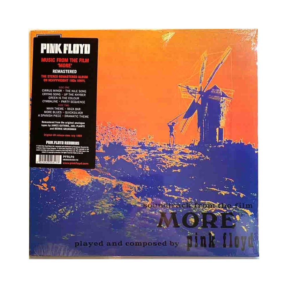 Pink Floyd 1969 PFRLP3 More LP