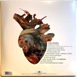 Carcass : Torn arteries, yellow/black splatter 2LP - LP