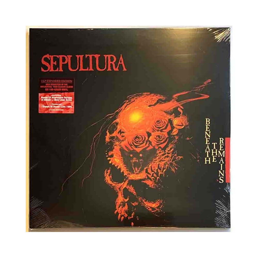 Sepultura 1989 603497849840 Beneath the Remains 2LP LP