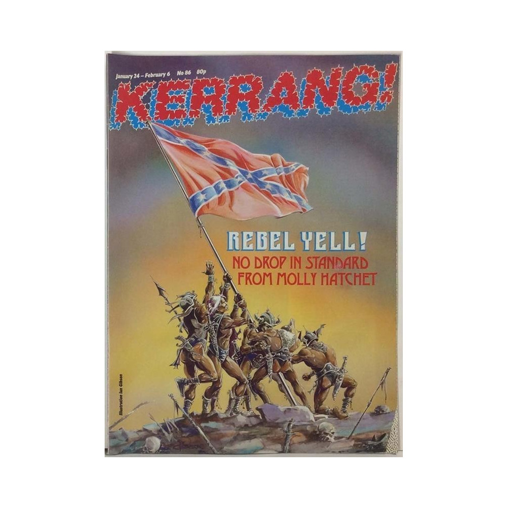 Kerrang 1985 No.No.86 January 24 Molly Hatchet