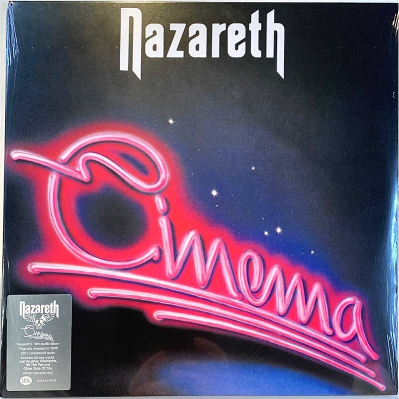 欧LP Nazareth Cinema SALVO403LP Salvo /00260 Nazareth – Cinema – Vinyl (White, LP, Album + 2 more), 2019