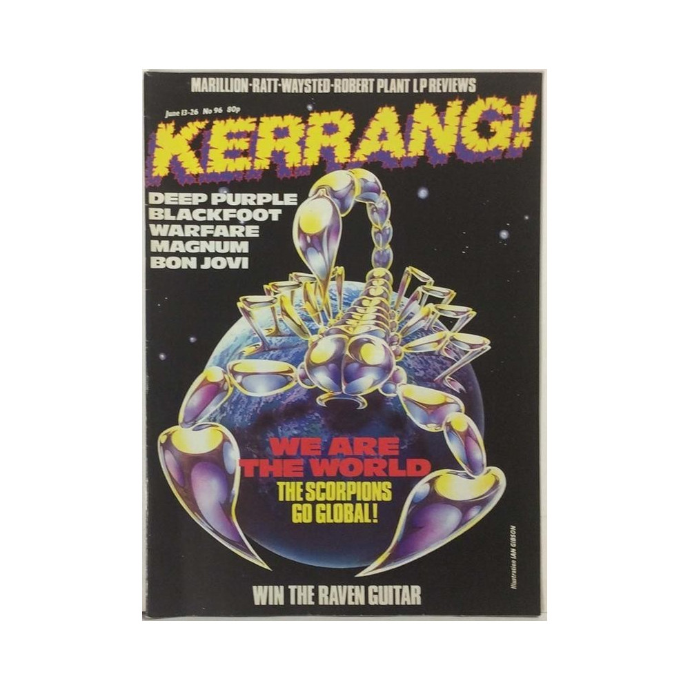 Kerrang 1985 No.No.96 June 13 Deep Purple,Blackfoot,Scorpions