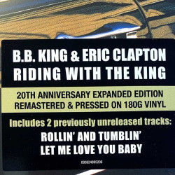 B.B.King & Eric Clapton : Riding with the King 2LP - LP