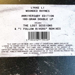 Lykke Li : Wounded Rhymes 10th anniversary edition 2LP - LP