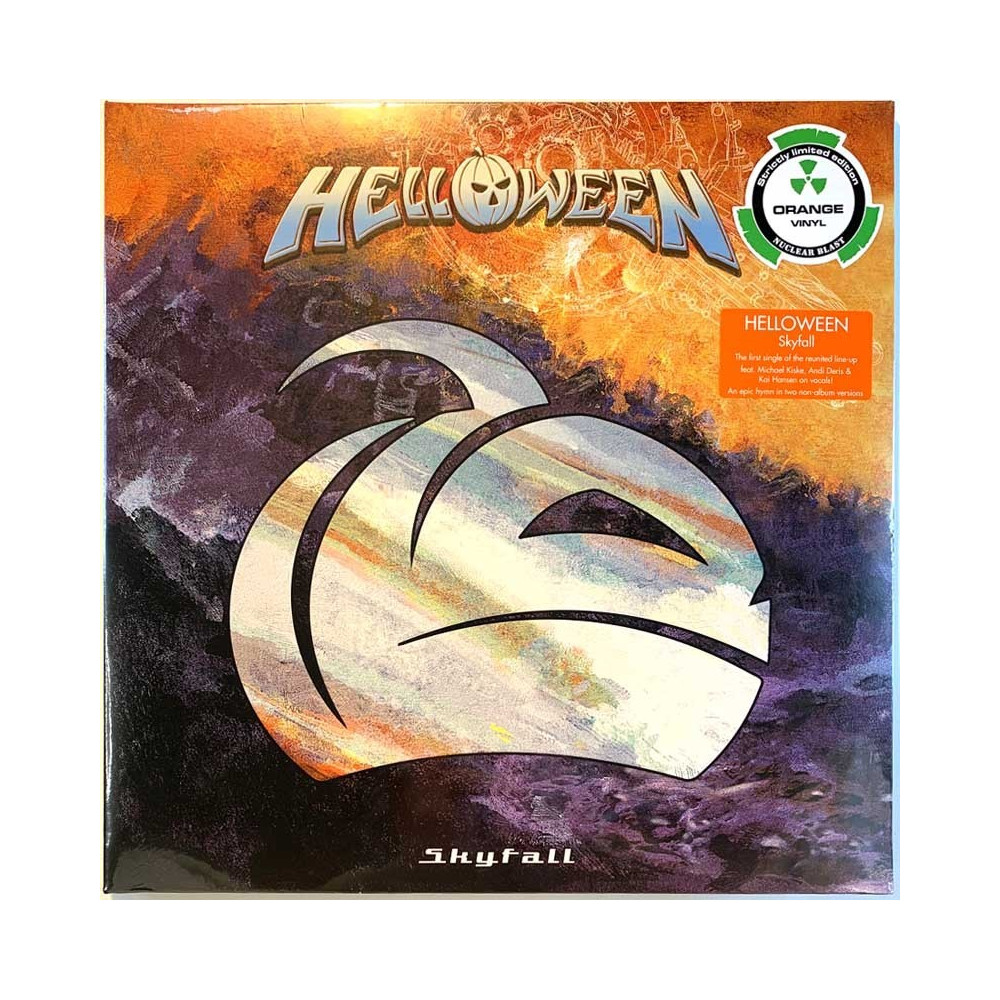 Helloween : Skyfall orange vinyl 12-inch maxi - LP