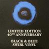 Motörhead 1982 BMGCAT5421LPC Iron Fist, black & blue swirl vinyl LP