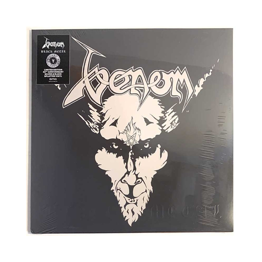 Venom : Black metal, silver & black splatter vinyl - LP