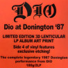 Dio : Donington ¨87 3-sided 2LP - LP