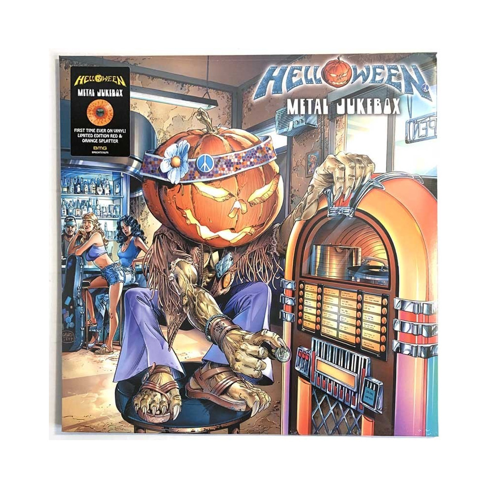 Helloween 1999 4050538771732 Metal jukebox, red & orange splatter vinyl LP