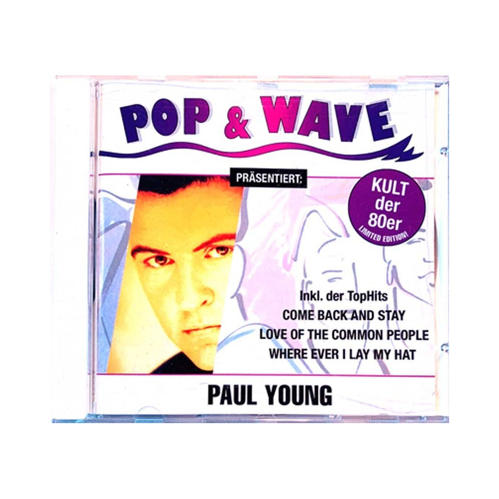 Young Paul: Pop & Wave  kansi VG+ levy EX Käytetty CD