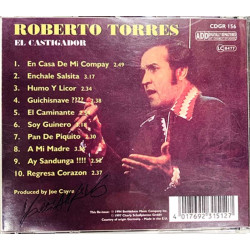 Torres Roberto: El Castigador  kansi EX levy EX Käytetty CD