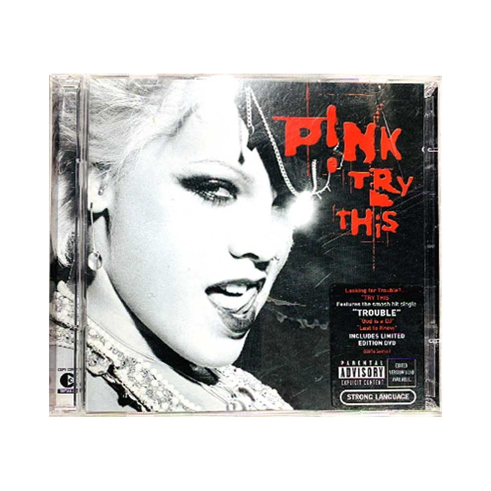 Pink 2003 82876 56814 2 Try this CD + DVD CD Begagnat