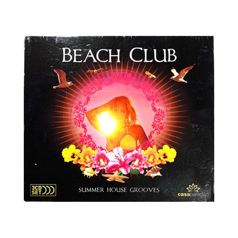 DJ Spike, Stockholm Cyclo, Azymuth ym.: Beavh Club summer house grooves 3CD  kansi EX levy EX- Käytetty CD