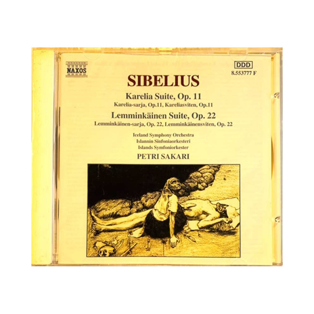 Sibelius - Petri Sakari 1996 8.553777 F Karelia Suite, Lemminkäinen CD