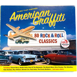 Various: 80 rock & roll classics : American Graffiti 3CD - CD
