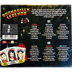 Carl Perkins - Wanda Jackson - Gene Vincent : Rockabilly Legends 2CD - CD