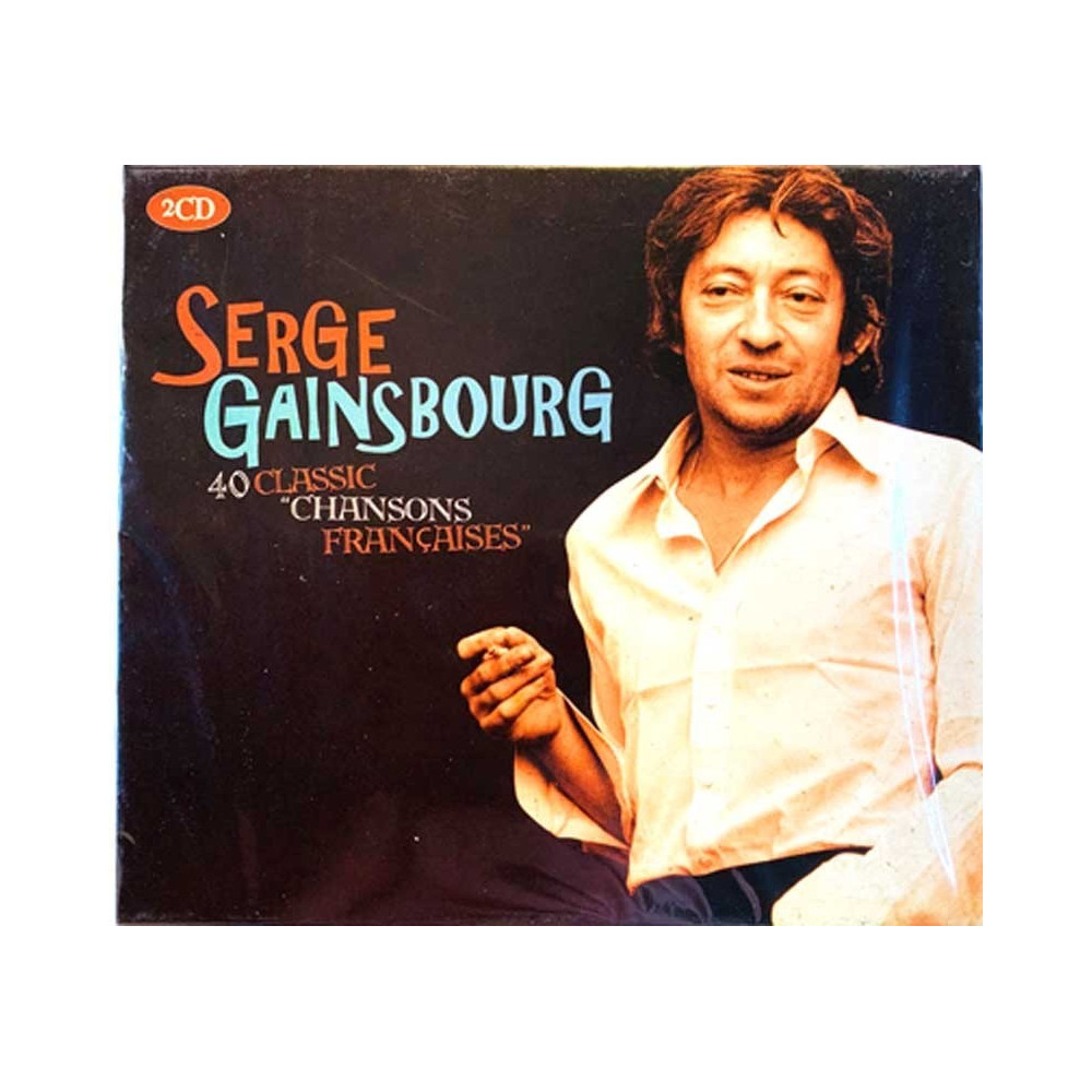 Gainsbourg Serge : 40 Classics Chansons Françaises 2CD - CD