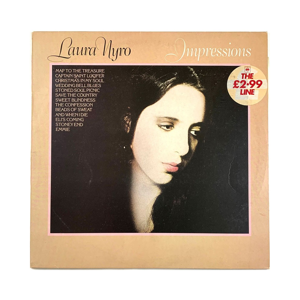 Nyro Laura: Impressions  kansi EX- levy EX Käytetty LP