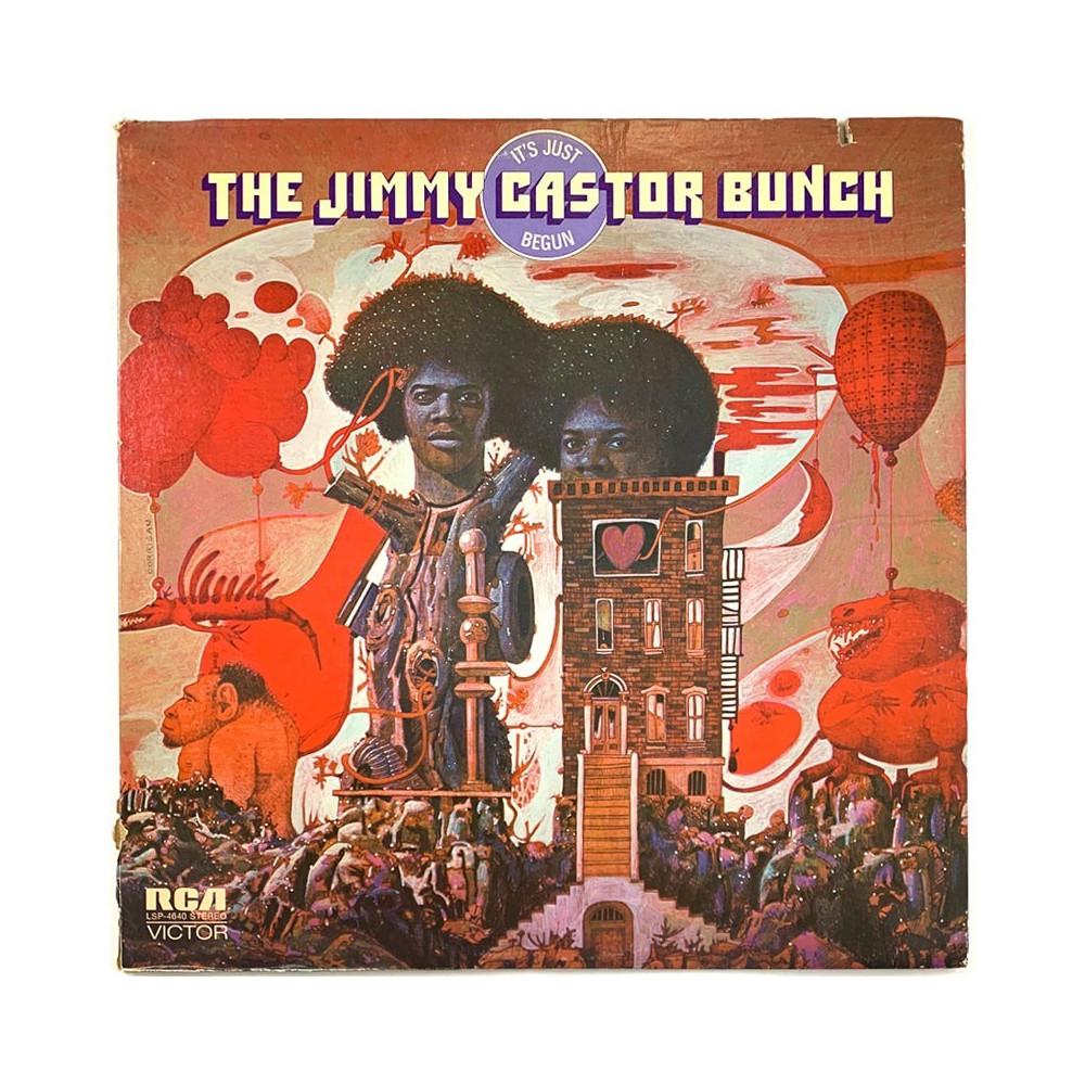 Jimmy Castor Bunch: It's Just Begun  kansi VG- levy EX- Käytetty LP