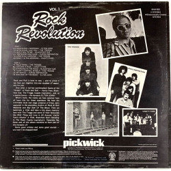 Blackfoot Sue, Vanity Fare, Troggs...: Rock revolution Vol.1  kansi EX- levy EX Käytetty LP