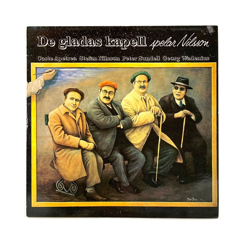 De Gladas Kapell: Spelar Nilsson  kansi VG+ levy EX Käytetty LP