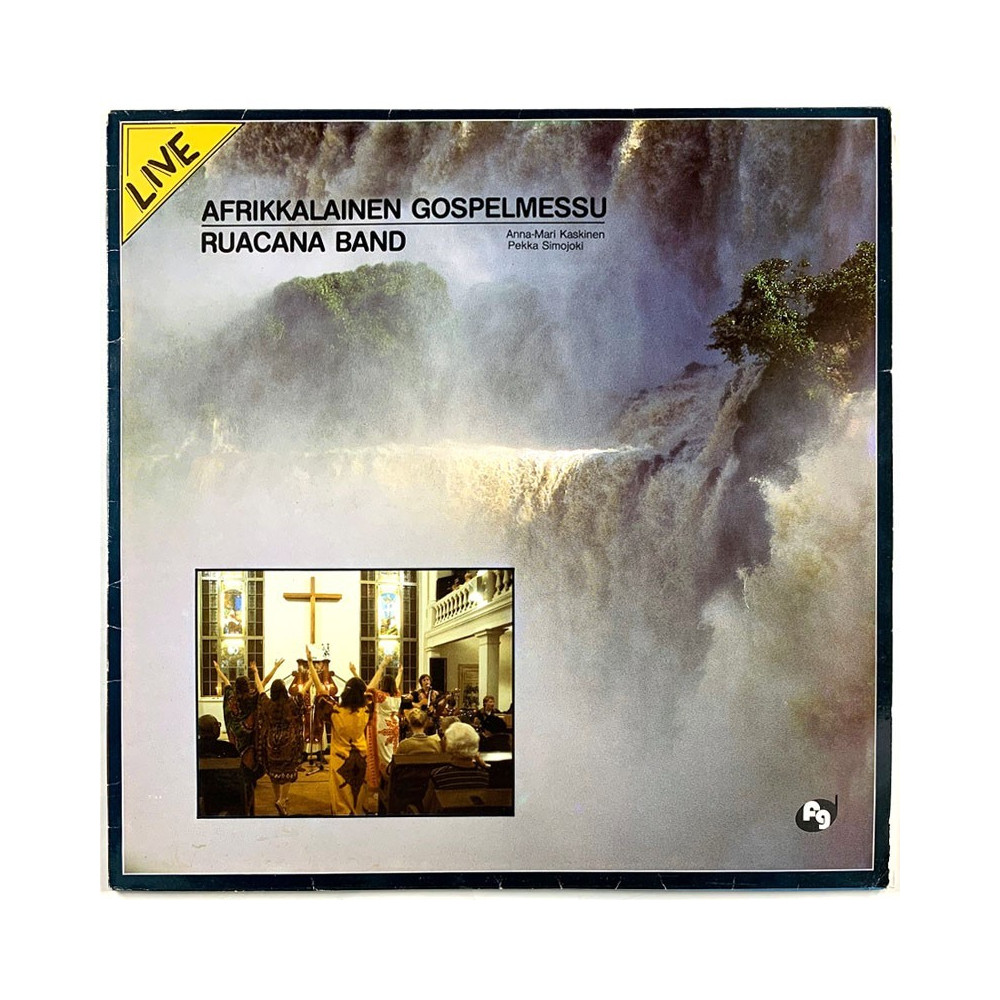 Ruacana Band: Afrikkalainen gospelmessu  kansi EX- levy EX Käytetty LP