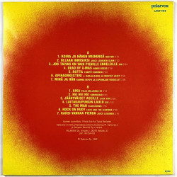Hanoi Rocks, Bluesounds, Leevi, Juice ym.: Kotimaisia rock hittejä 1  kansi EX- levy EX Käytetty LP