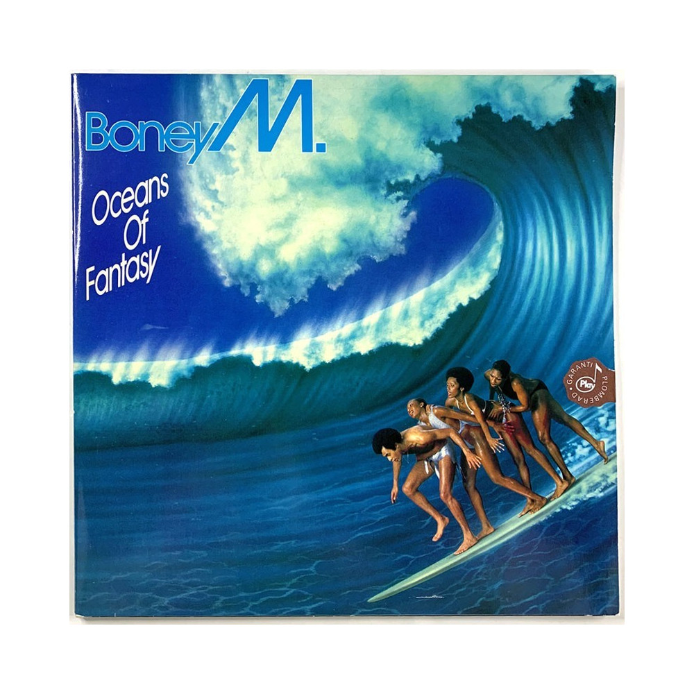Boney M: Ocean Of Fantasy  kansi EX levy VG+ Käytetty LP