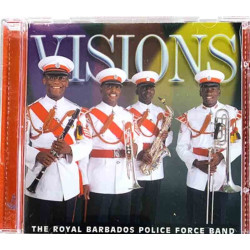 Royal Barbados Police Force Band: Visions  kansi EX levy EX Käytetty CD