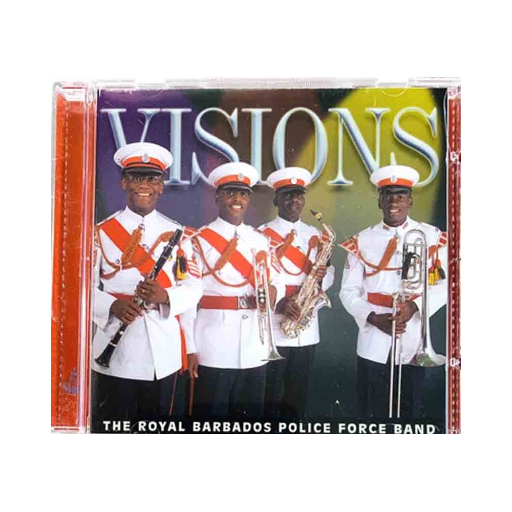 Royal Barbados Police Force Band: Visions  kansi EX levy EX Käytetty CD