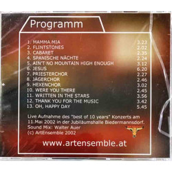 Art Ensemble: best of 10 years  kansi EX levy EX Käytetty CD