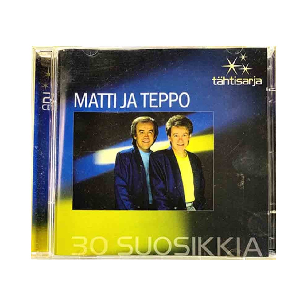 Matti & Teppo: 30 Suosikkia 2CD  kansi EX levy EX Käytetty CD
