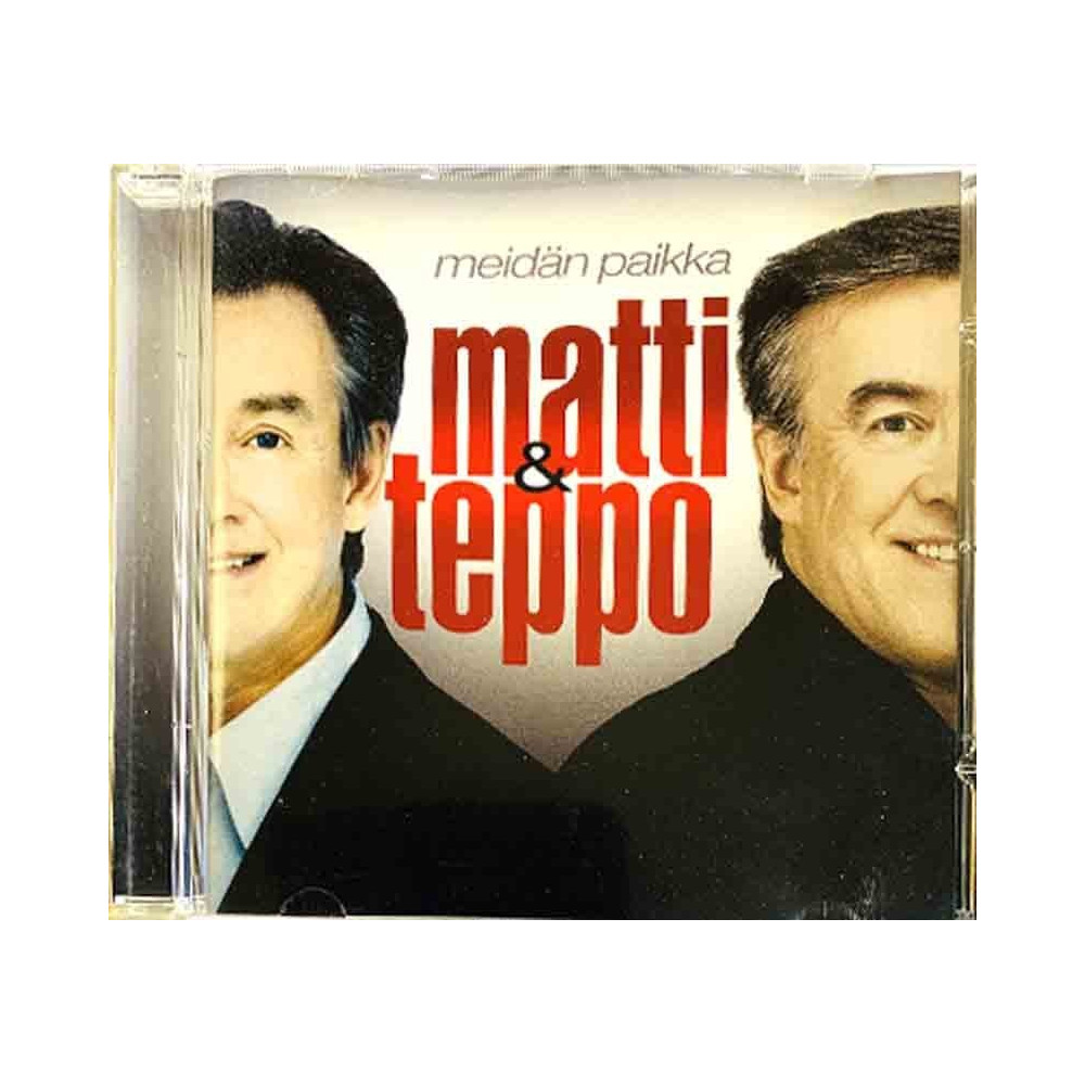 Matti & Teppo: Meidän paikka  kansi EX levy EX Käytetty CD