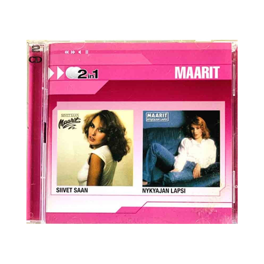 Maarit: Siivet saan / Nykyajan lapsi 2CD  kansi EX levy EX Käytetty CD