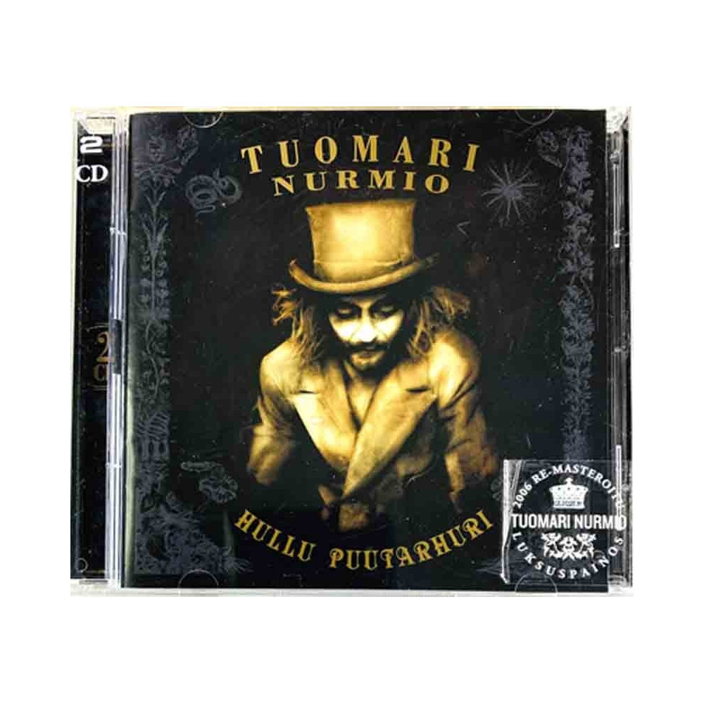 Tuomari Nurmio: Hullu puutarhuri 2CD  kansi EX levy EX Käytetty CD
