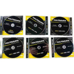 Rautavaara Tapio: Kulkurin taival 14CD  kansi EX levy EX Käytetty CD