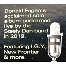 Fagen Donald 2021 00602435939353 Donald Fagen's The Nightfly Live CD