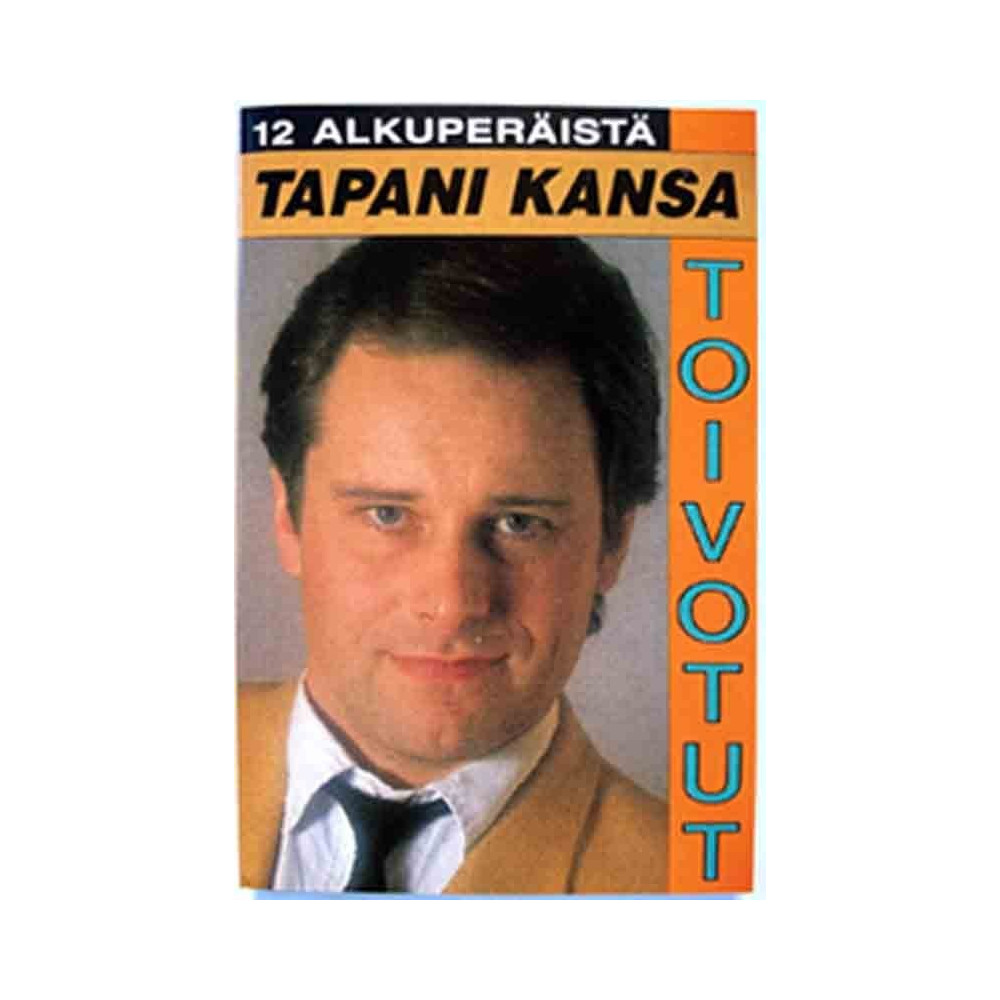 Kansa Tapani: 12 alkuperäistä toivotut kansipaperi EX , musiikkikasetin kunto EX käytetty kasetti